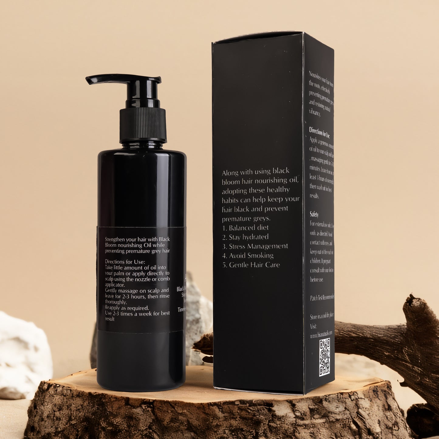 Black Bloom Hair Nourishing Oil