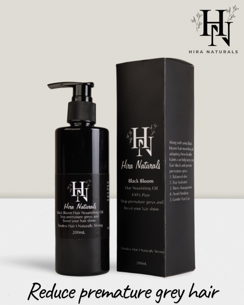 Reduce premature grey hair